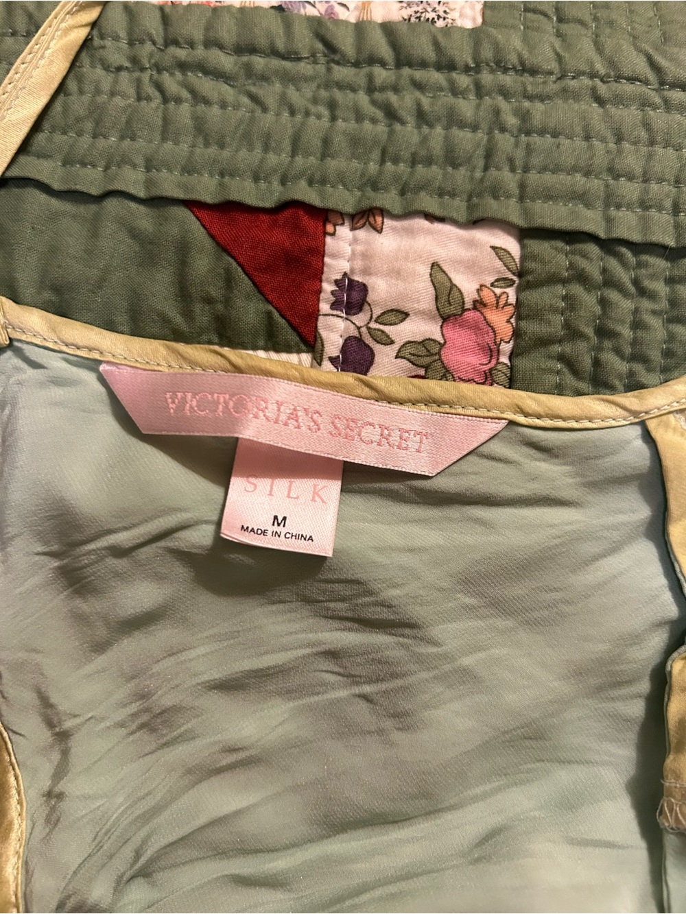 Victoria's Secret Pastel Multi-Color Silk Slip - Picture 2 of 4